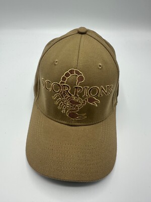 The Corps Scorpions HSM 49 Logo Beige Fitted Baseball Cap Hat Size S/M