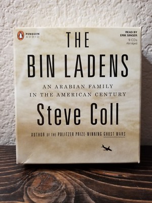 THE BIN LADENS  ARABIAN FAMILY IN AM CENTURY Steve Coll 9 CD ABRIDGED AUDIOBOOK