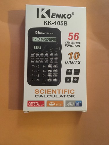 New Kenko Scientific Calculator School/office KK 105B/Clock New Kenko Scientific Calculator School/office KK 105B/Clock