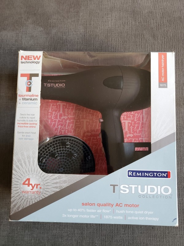 RARE! Remington T Studio Hair Dryer - Brand New! -