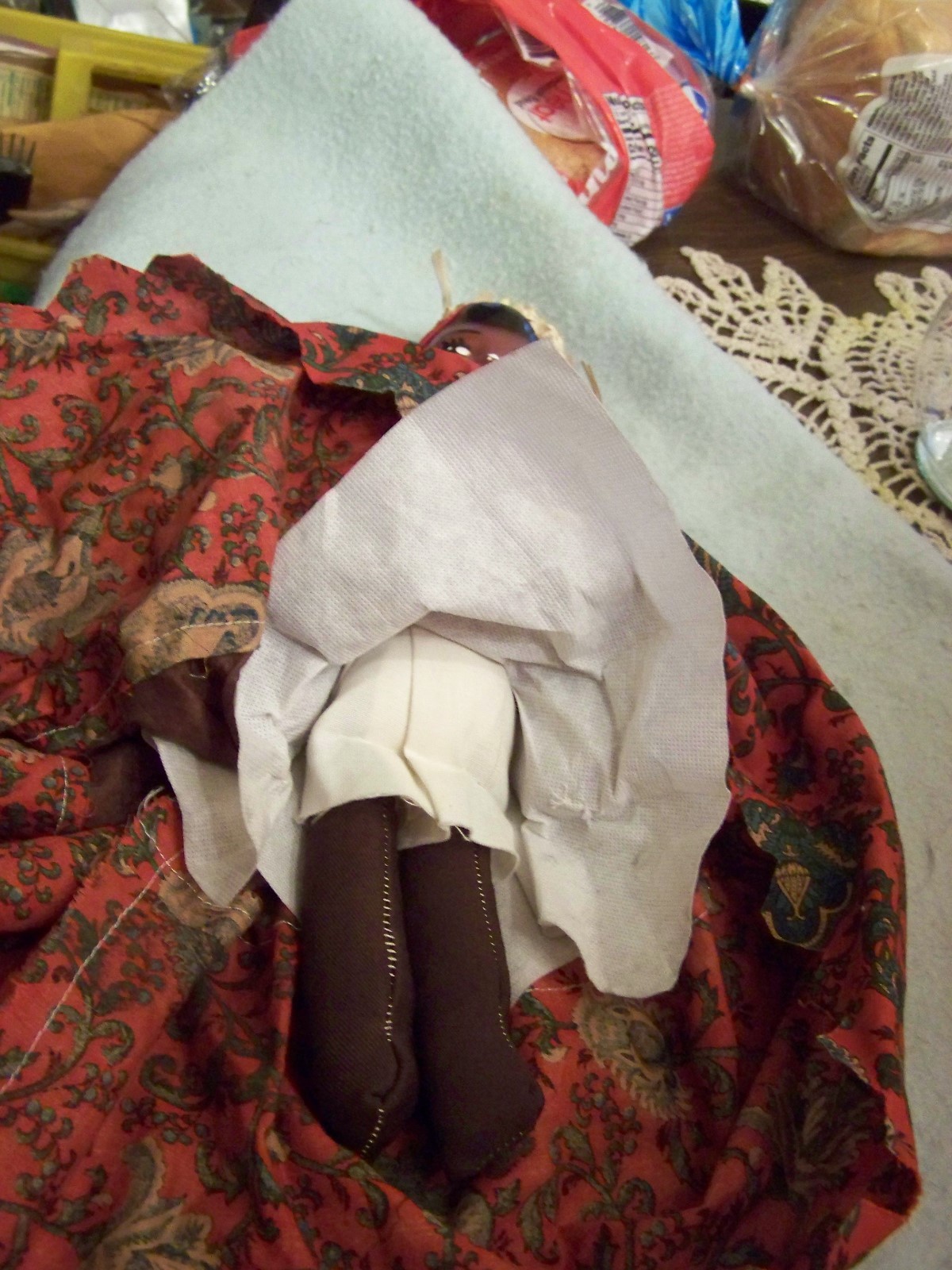 vintage aunt jemima doll approx 12 inches