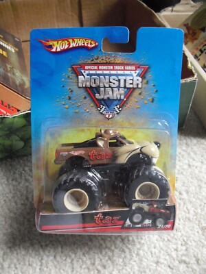 2007 Hot Wheels Monster Jam Taz Monster Truck 1:64 Scale