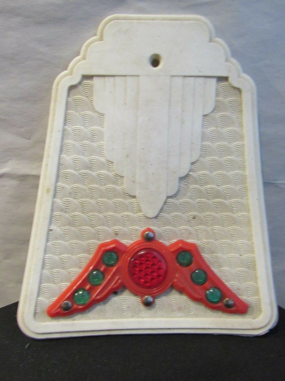 Vintage Seven Jeweled Bicycle Fender Flap