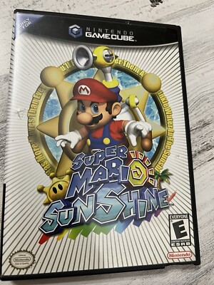 Super Mario Sunshine Nintendo GameCube Complete Super Mario Sunshine Complete