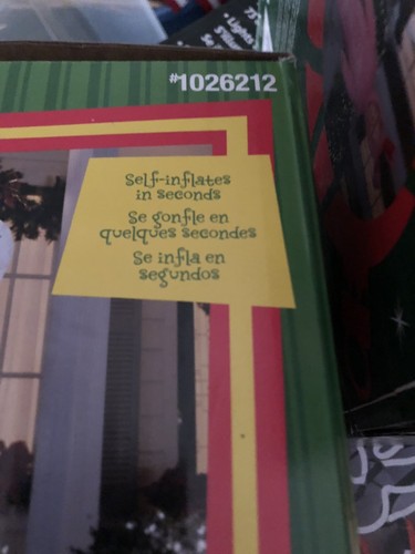 BUDDY the ELF 6 Foot Inflatable Indoor Outdoor Christmas Decoration 6FT Six FEET