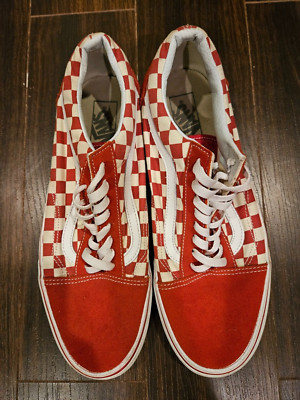 All red vans size 13 2025