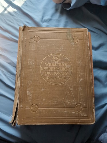 1947 Webster's New International Dictionary - Second Edition