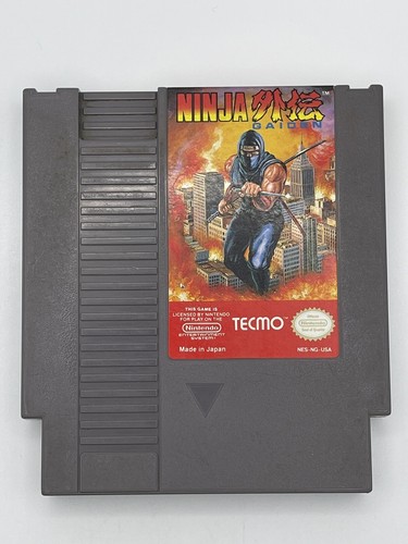 Ninja Gaiden Nintendo NES, 1989 Authentic Game Cartridge W