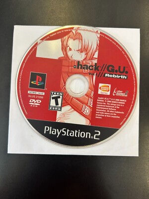 Dot Hack G.U. Rebirth Playstation 2 (PS2) - Disc Only - No Case, No Manual .hack