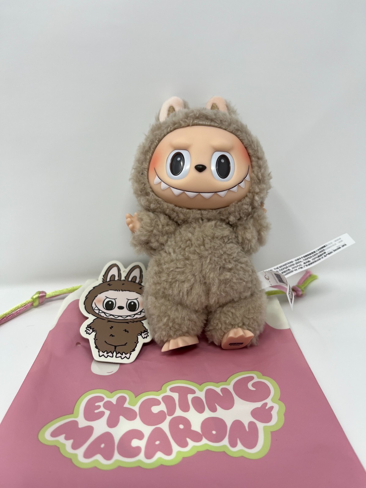 AUTHENTIC POP MART Labubu Exciting Macaron Series Plush