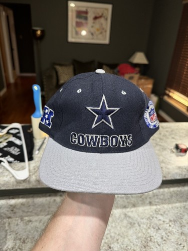 Vintage 90s Dallas Cowboys Starter Wool Fitted Hat Cap 7 3/8