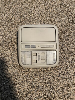 09-16 HONDA PILOT ROOF DOME LIGHT LAMP Overhead Console Gray OEM
