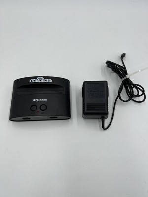 2016 AtGames Sega Genisis Classic Mini Console w/OEM Power Supply and 4 games