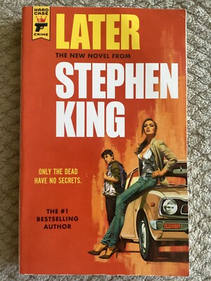 Later by Stephen King (2021, Trade Paperback) Hard Case Crime