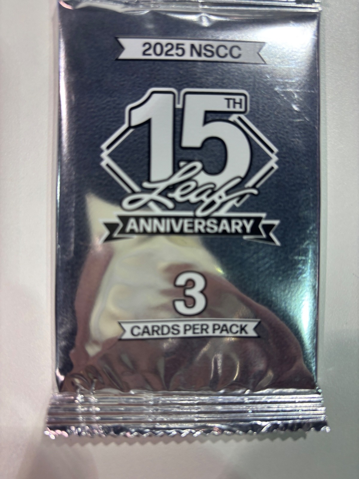 2025 Leaf 15th Anniversary The National NSCC 3 Card Silver Promo Pack