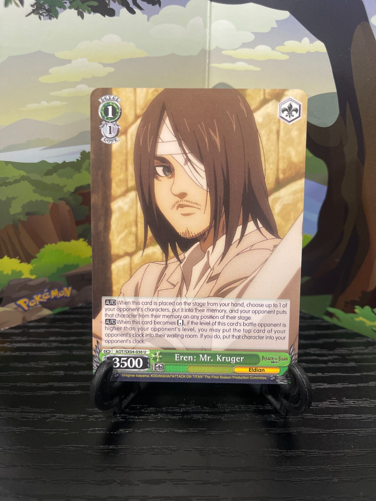 Eren: Mr. Kruger AOT/ SX04-036 U - Weiss Schwarz - AOT | eBay