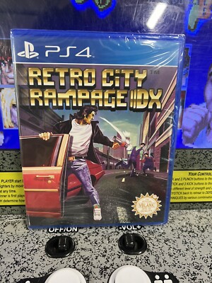 PS4 Retro City Rampage DX Limited #1295/3000 BRAND NEW SEALED