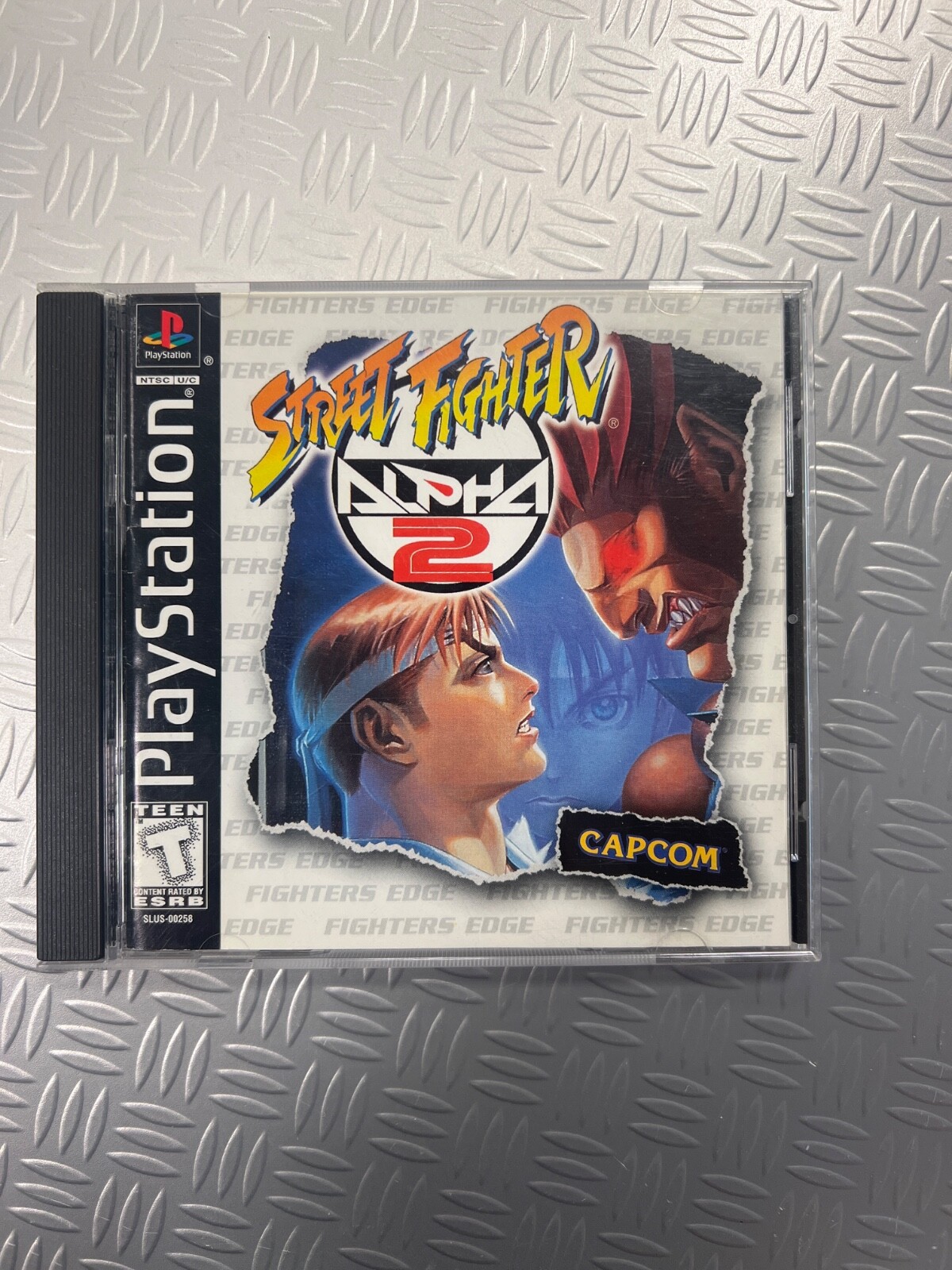 SS★STREET FIGHTER ALPHA 2 海外版 Street Fighter Alpha 2 Fighters Edge Variant PlayStation PS1