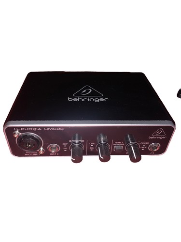 オーディオインターフェース UMC22 U-PHORIA Behringer U-Phoria UMC22 USB Audio Interface | Sweetwater