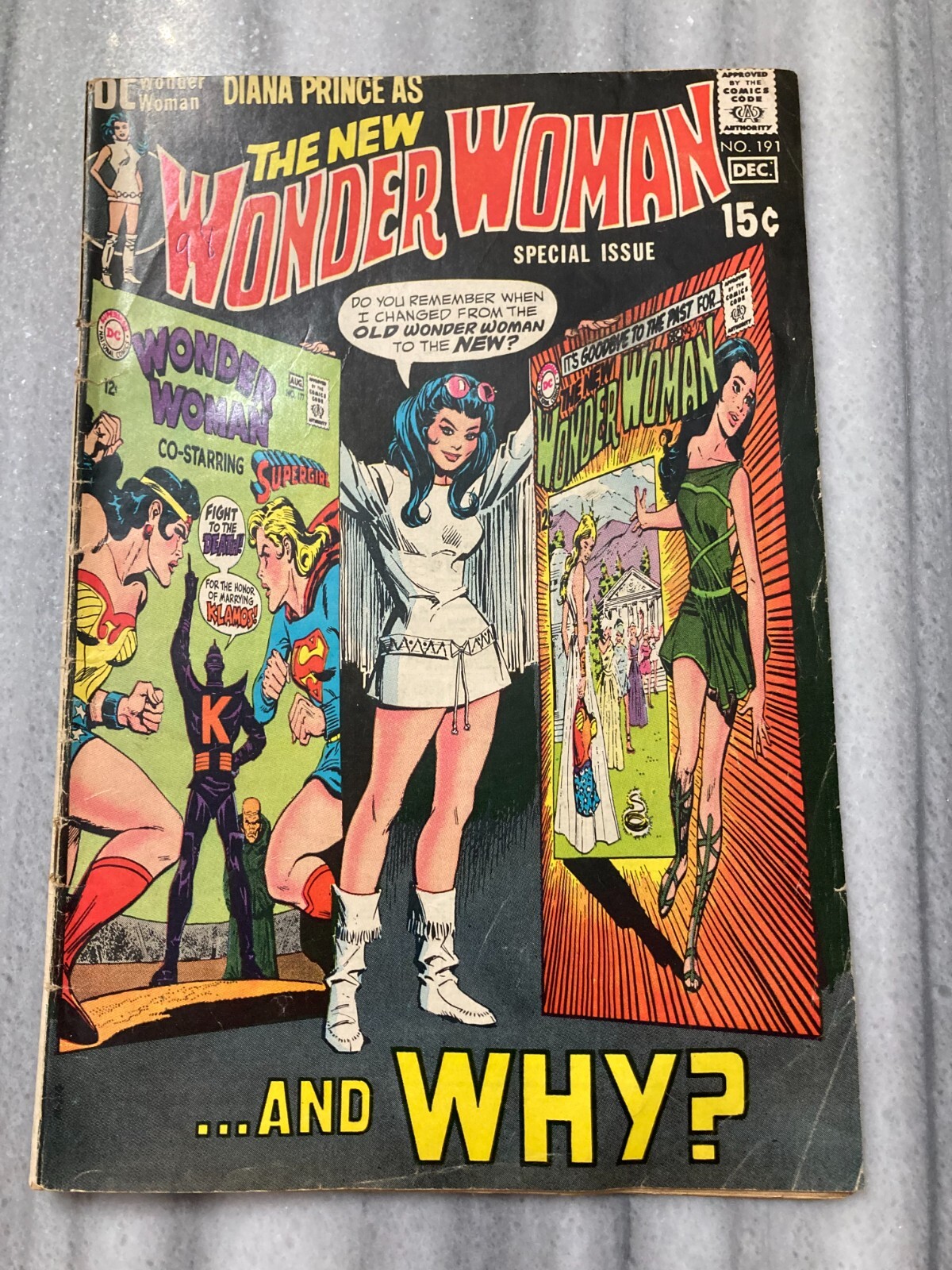 DIANA PRINCE:WONDER WOMAN　全巻セット　ワンダーウーマン Wonder Woman # 191 -Diana Prince -Special Issue -Old To New