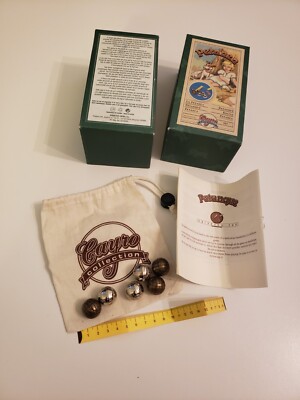 cayro collection Petanque balls set - Box Manual Bag Petanca Boccia mini bowling