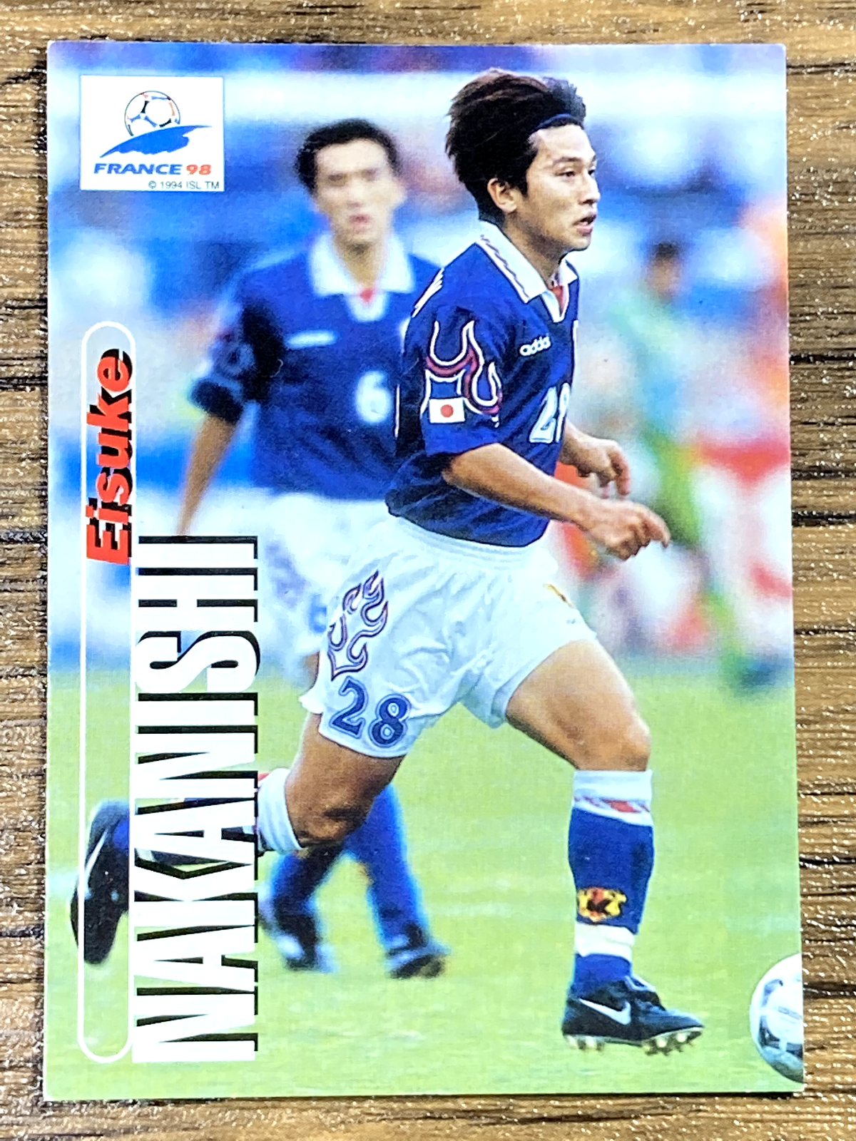 大割引 Free Shipping! Panini 1998 France World Cup Card #104 Eisuke その他