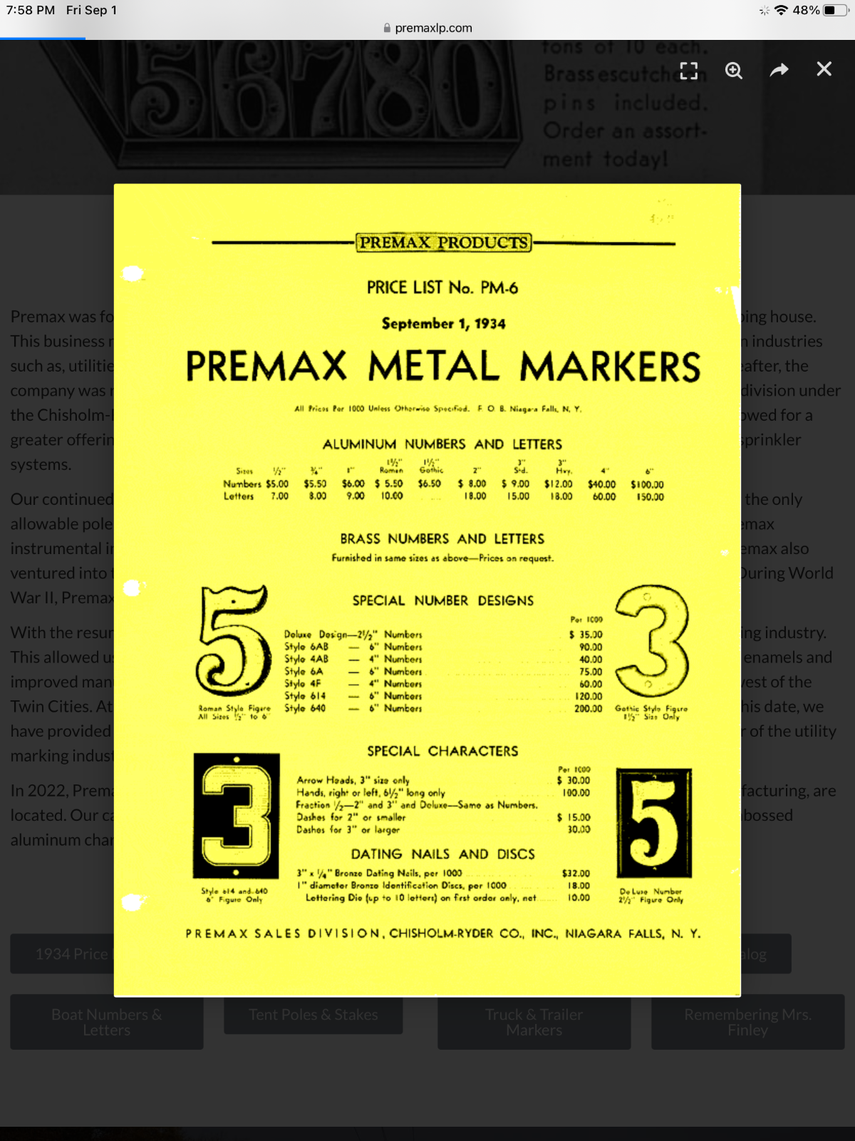 Vintage Aluminum Metal Letter Number 3 Inch Steam Punk Graphic Industrial CHOICE