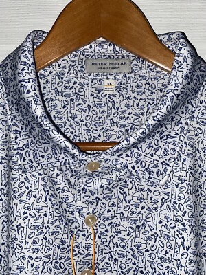 Peter Millar Crown Sport Summer Comfort ￼ Game Day Performance Golf Polo X/L