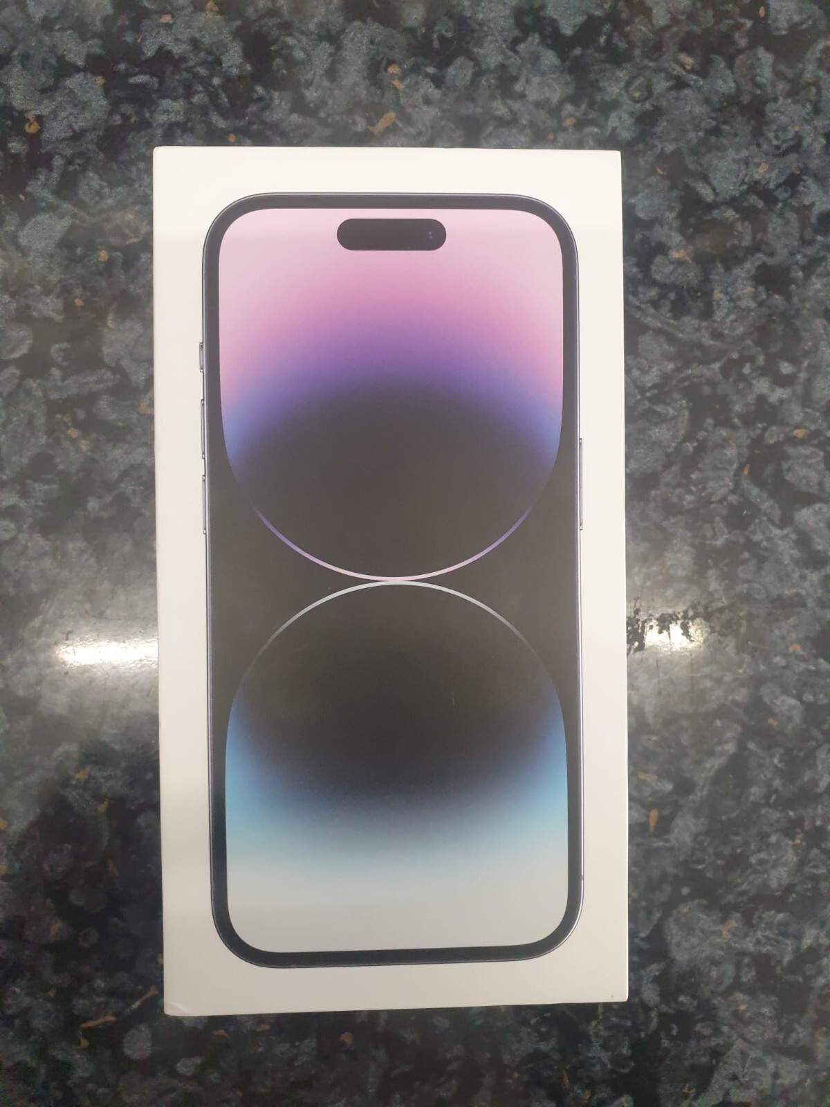 Original iPhone 14 Pro MAX empty box only DEEP PURPLE 128GB
