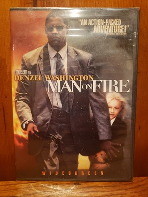 MAN ON FIRE [NEW DVD] DENZEL WASHINGTON WIDESCREEN