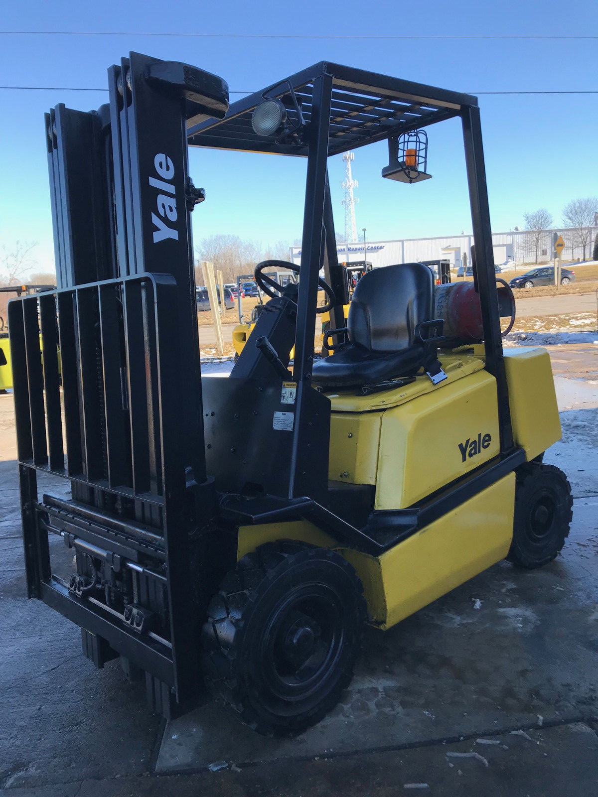 2005 YALE GLP050 5,000LB FORKLIFT, FORKTRUCK, HI LO