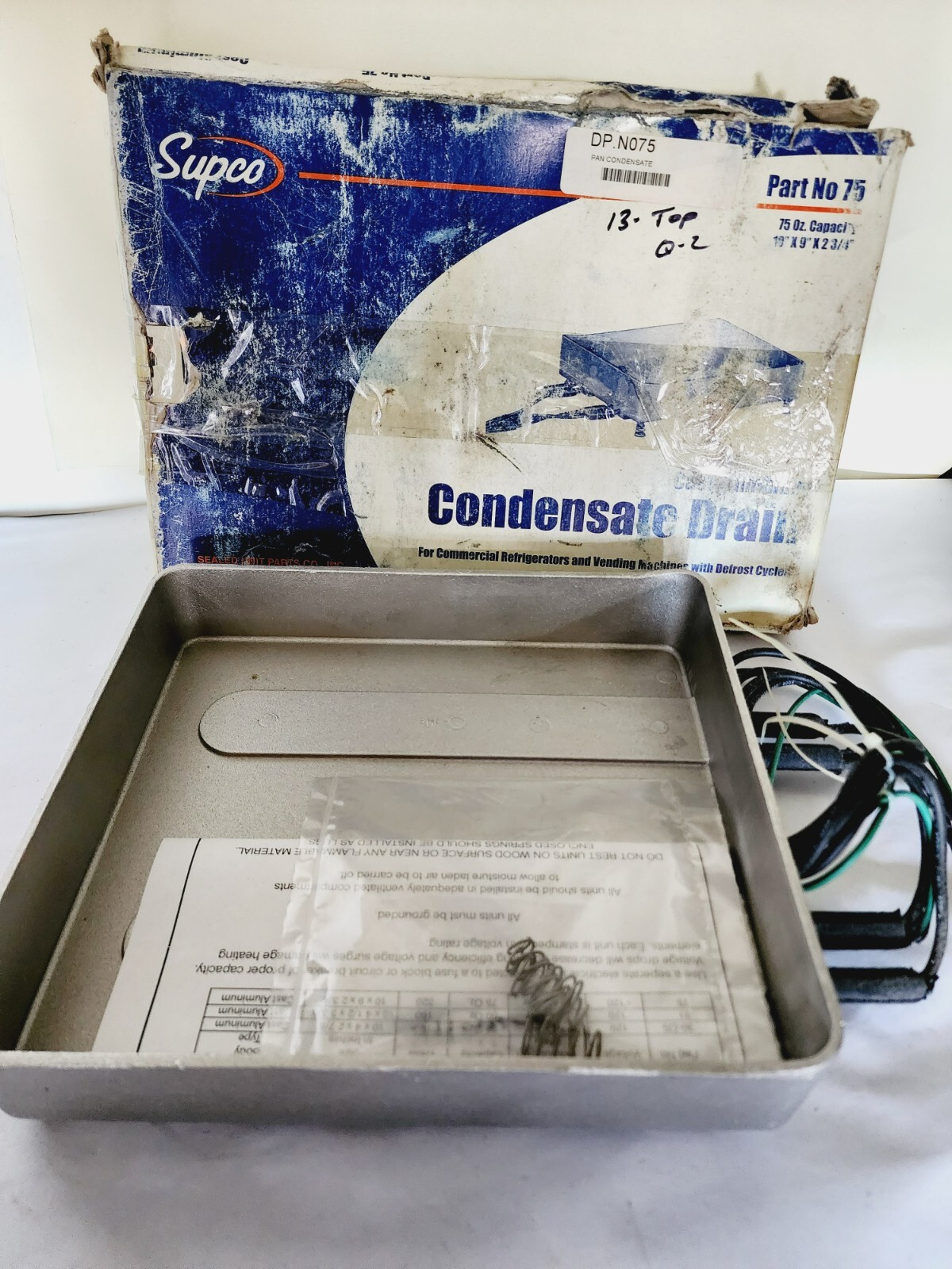 Supco 75 Ounce Condensate Pan | eBay