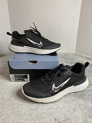 Nike React Miler 2 Shield Women’s Size 10.5 DC4066-001 Black/platinum Tint