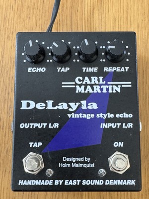 Carl Martin DeLayla Vintage Style Echo Pedal | eBay UK