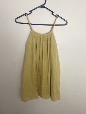 numero 74 Girls Handmade Dress Size XXL Yellow