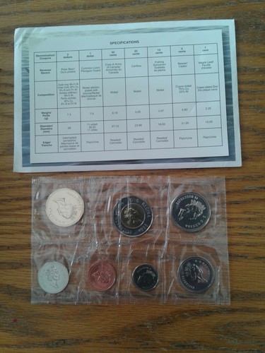 1998 Canadian 7 Coin PL Set Royal Canadian Mint    FREE SHIPPING