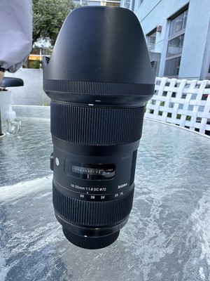 Nikon fit - Sigma AF 18-35mm f/1.8 DC HSM Lens Mint Condition Fast Shipping