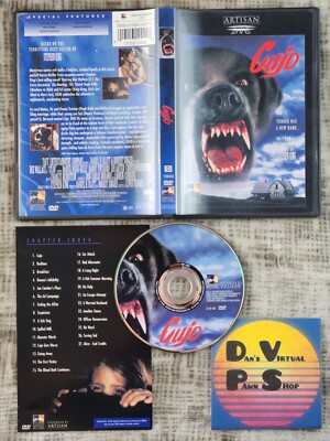 Cujo DVD 1983 Stephen King w Insert