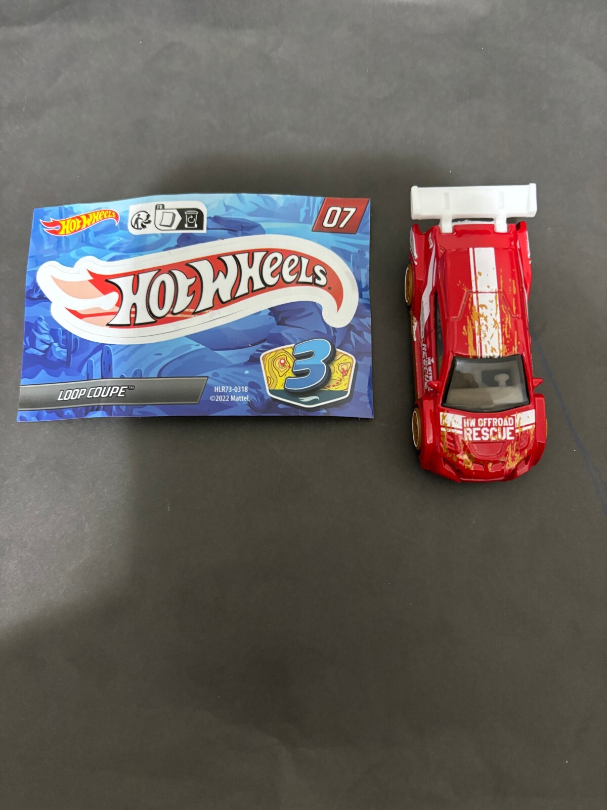 2022 HOT WHEELS MYSTERY PACK 2012 MATTEL HW OFFROAD RESCUE