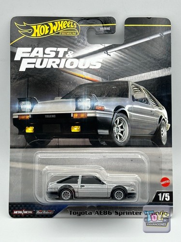 W821 新品 hachette TOYOTA SPRINTER TRUENO Ottomobile 1:18 Toyota Sprinter Trueno AE86 year 1985 white