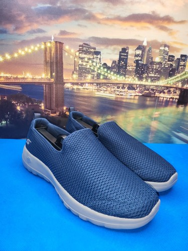 skechers goga max navy