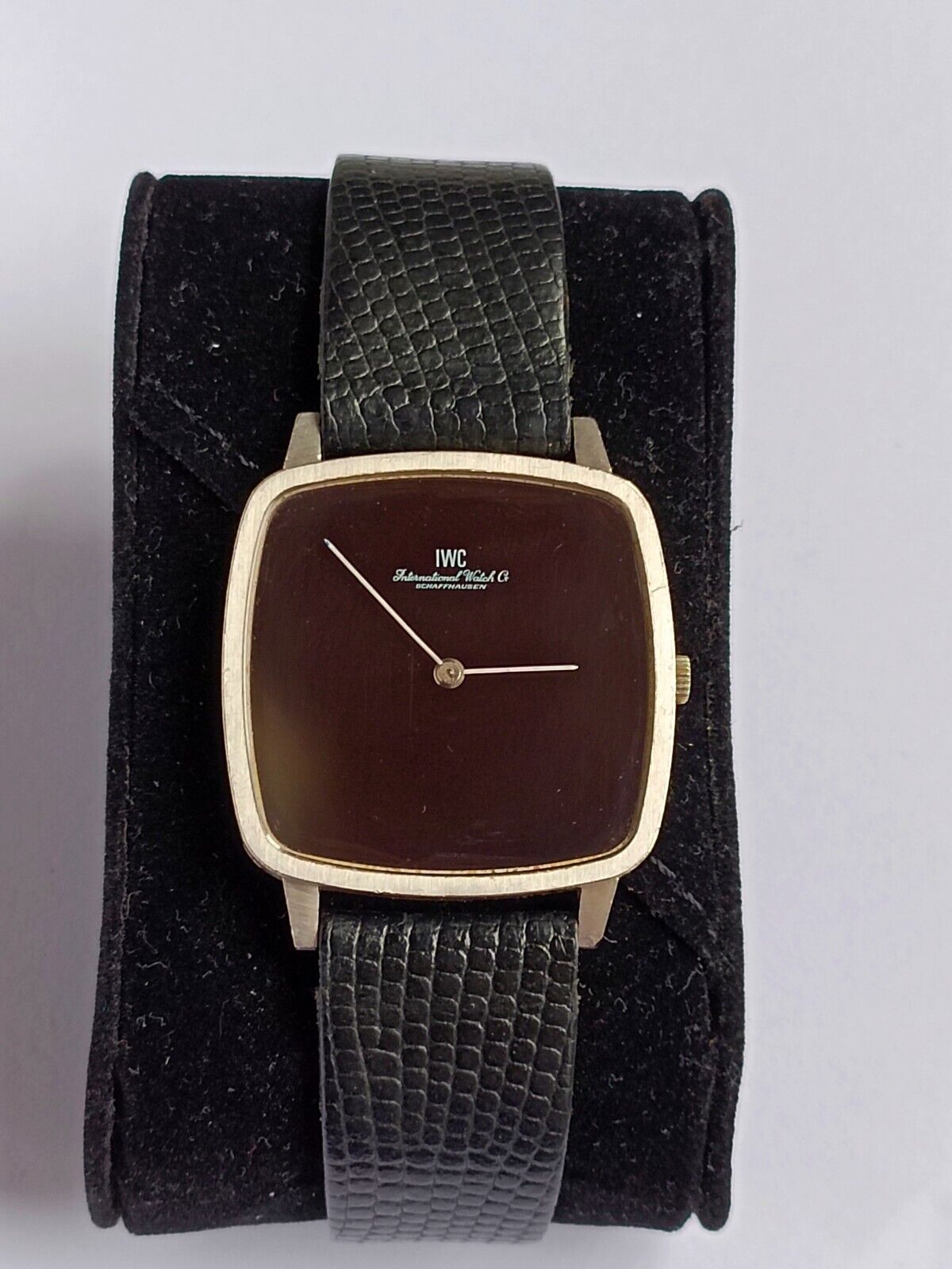 Very RARE Vintage IWC Schaffhausen 18K White Gold Cal 185/1 Very RARE Vintage IWC Schaffhausen 18K White Gold Cal 185/1