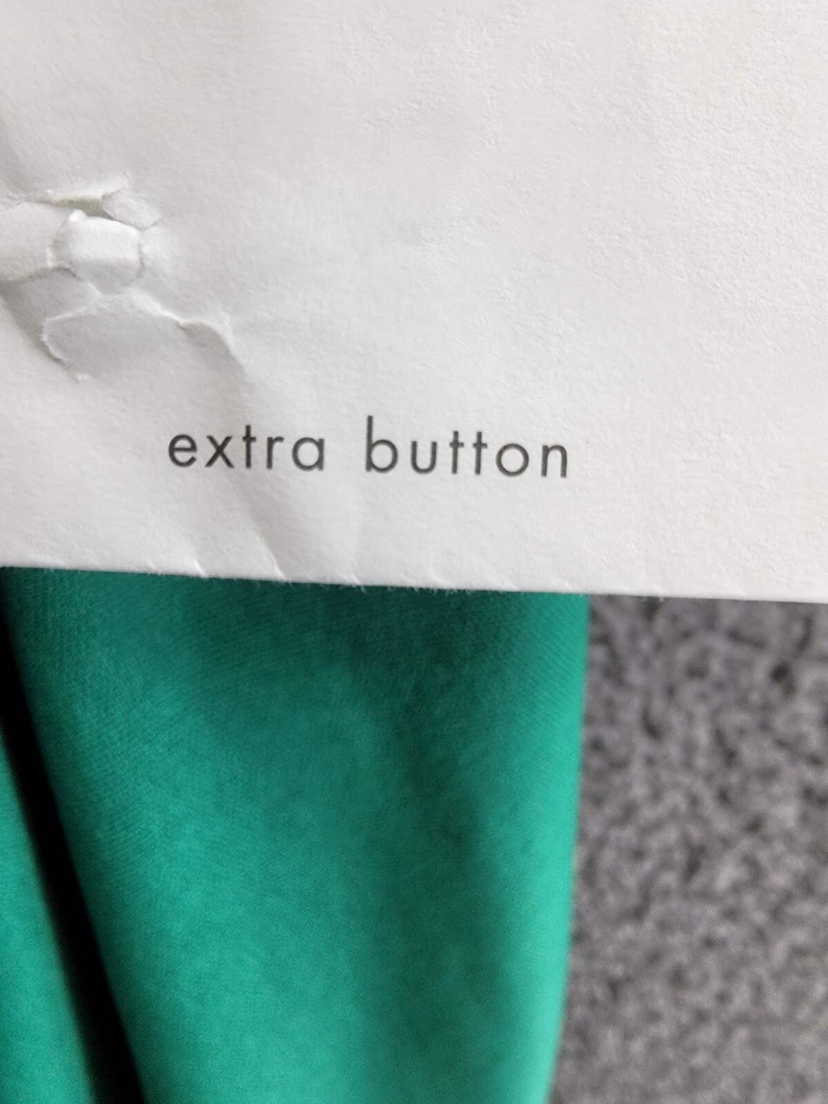 Calvin Klein A-Line Midi Dress Women's 4 Green V-Neckline Button Zip Closure~ - Picture 14 of 16