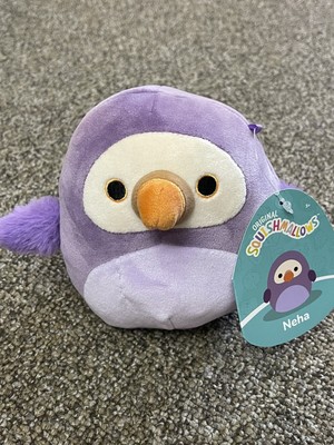Neha Purple Dodo Bird Squishmallow Plush 5 Inch Kellytoy