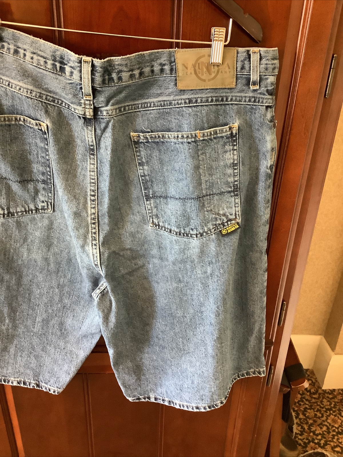 Blue Denim Shorts - Mens Size 42 