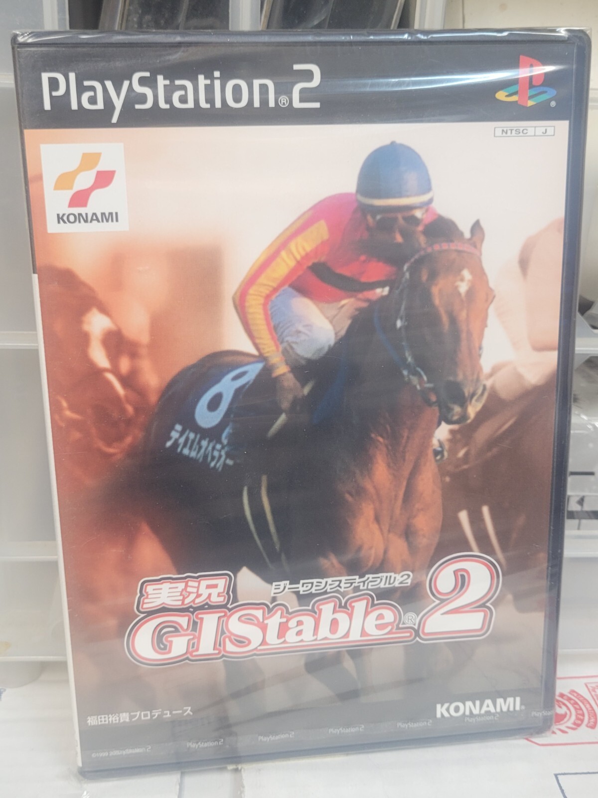 プレイステーション2 Jikkyou GI Stable 2 (2002) New Factory Sealed Japan