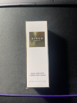 Byroe New York Basil Dark Spot Correcting Cream - Full Size 1 fl oz - New in Box
