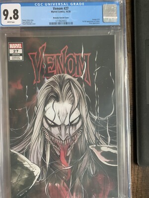 Venom #27 CGC 9.8 Peach Momoko Trade Dress Variant Knull Cover 1st App Codex