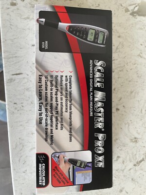 Calculated Industries 6135 Scale Master Pro XE Advanced Digital Plan Measure