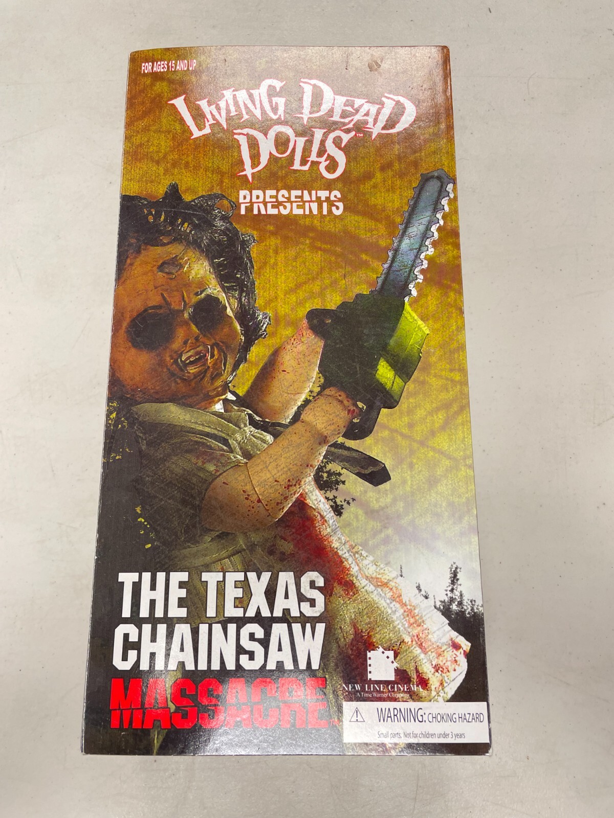 【期間限定】Living Dead Dolls Leatherface Living Dead Dolls Texas Chainsaw Massacre Leatherface Horror